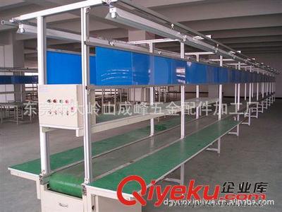 輸送機 輸送設備廠生產電子作業線,皮帶輸送機,性能穩定,牢固結實。圖片|輸送機 輸送設備廠生產電子作業線,皮帶輸送機,性能穩定,牢固結實。產品圖片由東莞市大嶺山成峰五金配件加工廠公司生產提供-